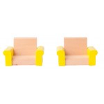 Set mobilier Sufragerie pentru casute de papusi Living Room WoodyLand Set mobilier Sufragerie pentru casute de papusi Living Room WoodyLand